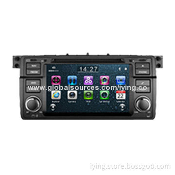 7-inch Special Car GPS Navigation System for BMW Car DVD Player, External Mic, HD Video Display